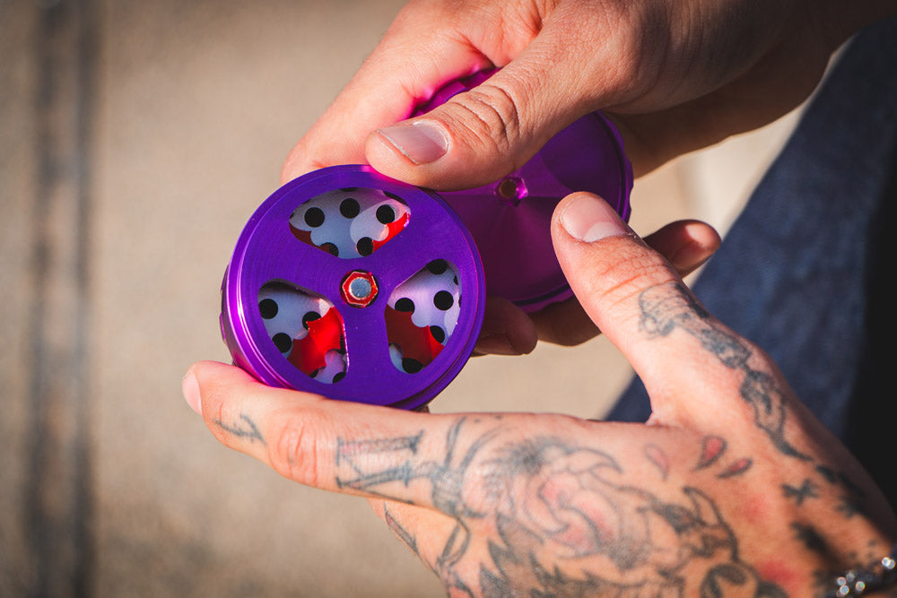 PREMIUM ALUMINUM CRUSHER | Purple