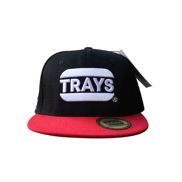 SNAPBACK CAP | Black & red